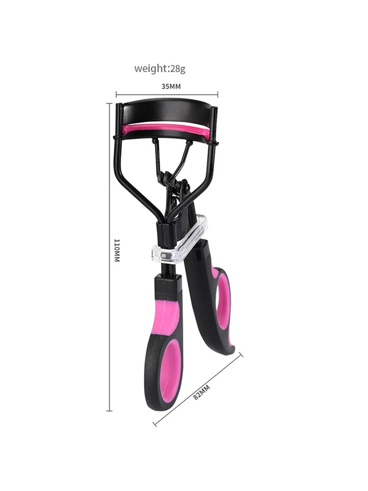 Dual Color Eyelash Curler and Brow Trimmer