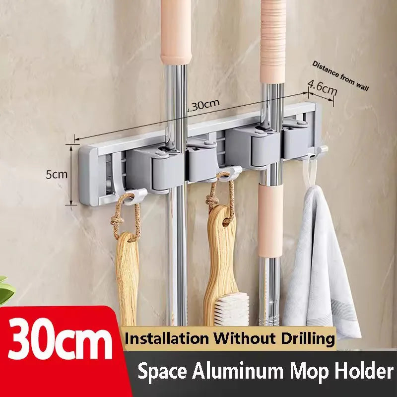 Wall Mounted Mop Broom Holder