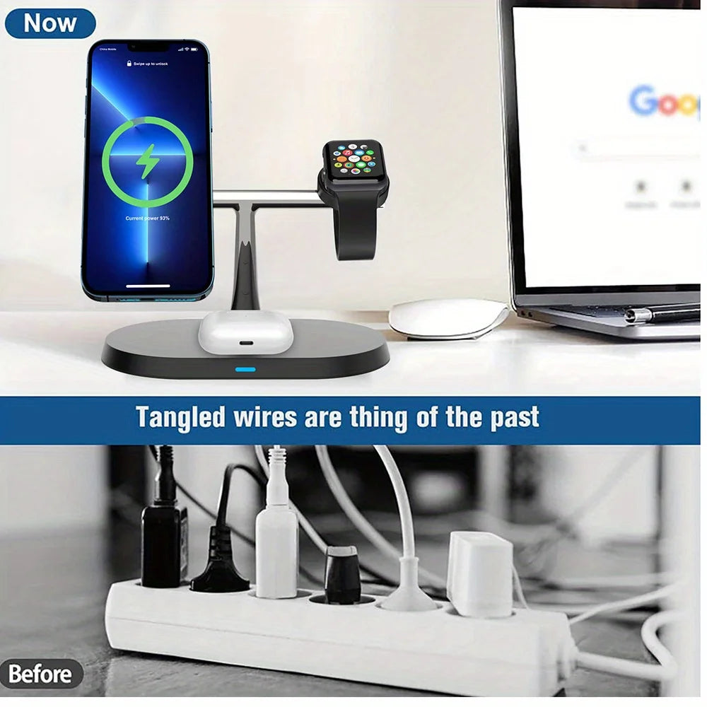 100W Magnetic Wireless Charger Stand