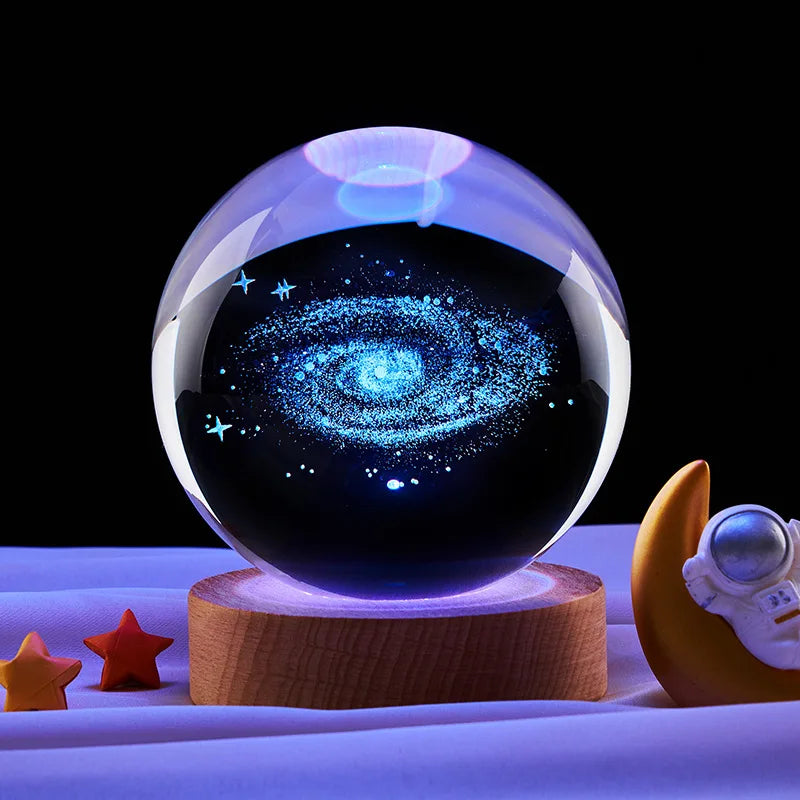Cosmos Crystal Ball Night Light