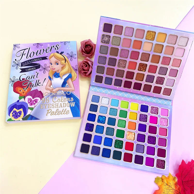 96-Color Neon Eyeshadow Palette
