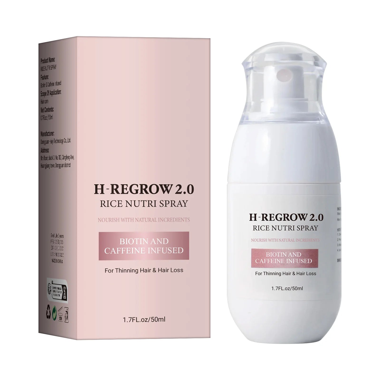 Rice Water Hair Spray Strengthens Roots