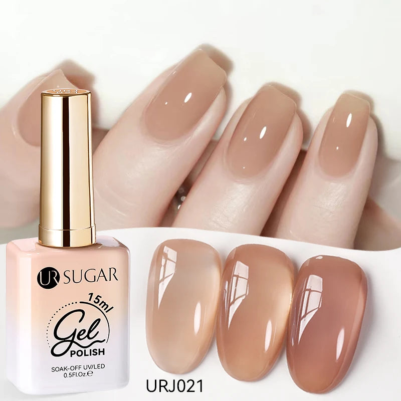 Jelly Milky White Translucent UV Gel Polish