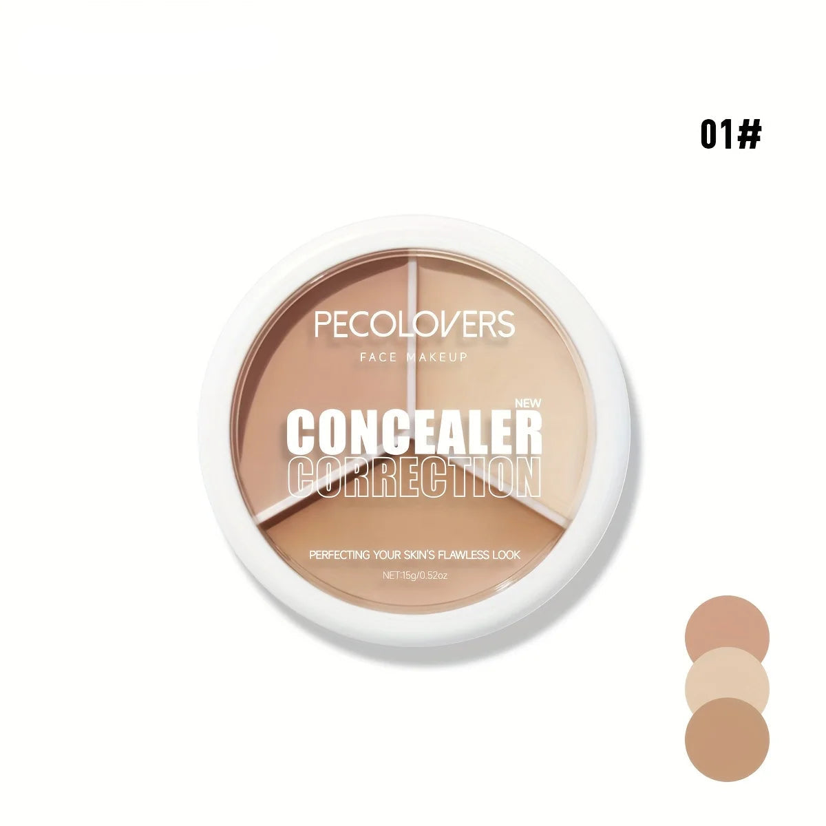 Waterproof Long-Lasting Concealer Cream Palette