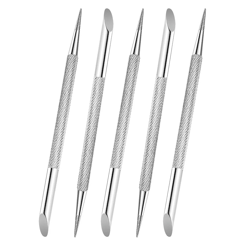 Double-Ended Stainless Steel Cuticle Pusher and Remover