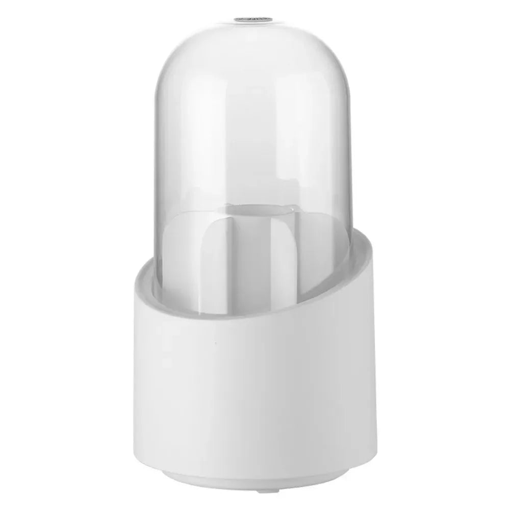 360° Rotating Makeup Brush Storage Box