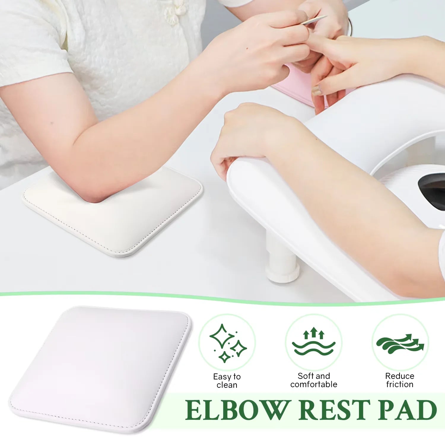 Professional Microfiber Leather Nail Arm Rest