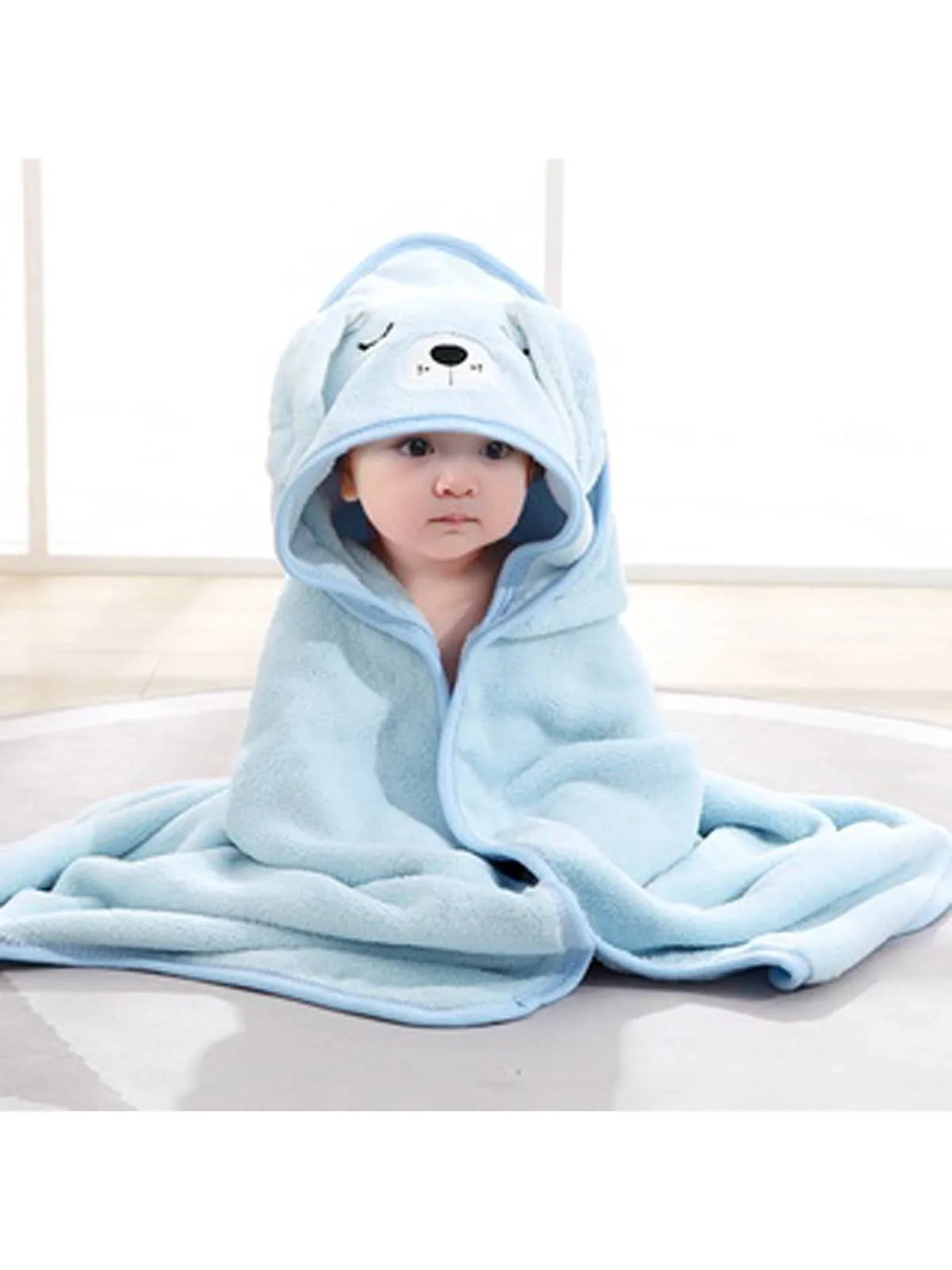 Elephant Cartoon Baby Bath Towel