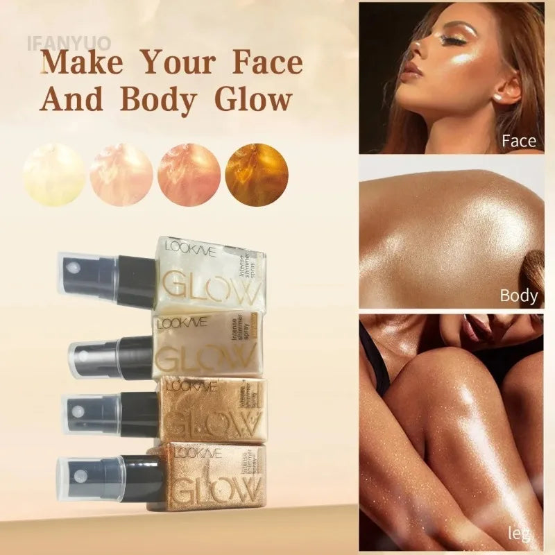 Pearlescent Shimmer Oil Spray