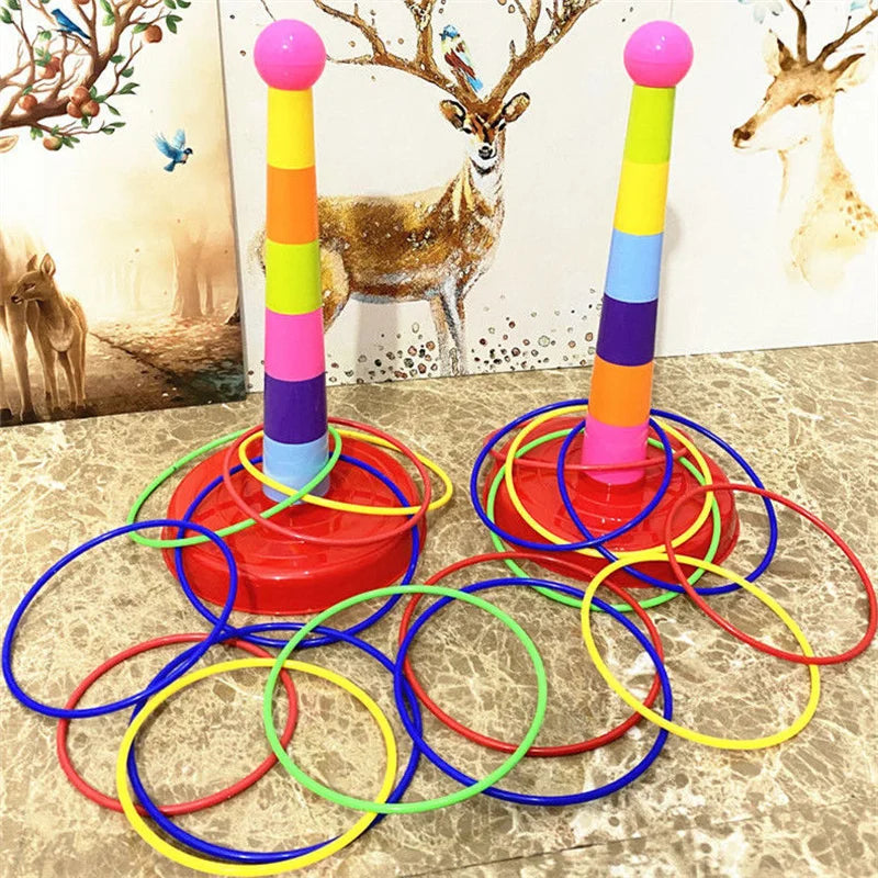 Ring Toss Stacking Game