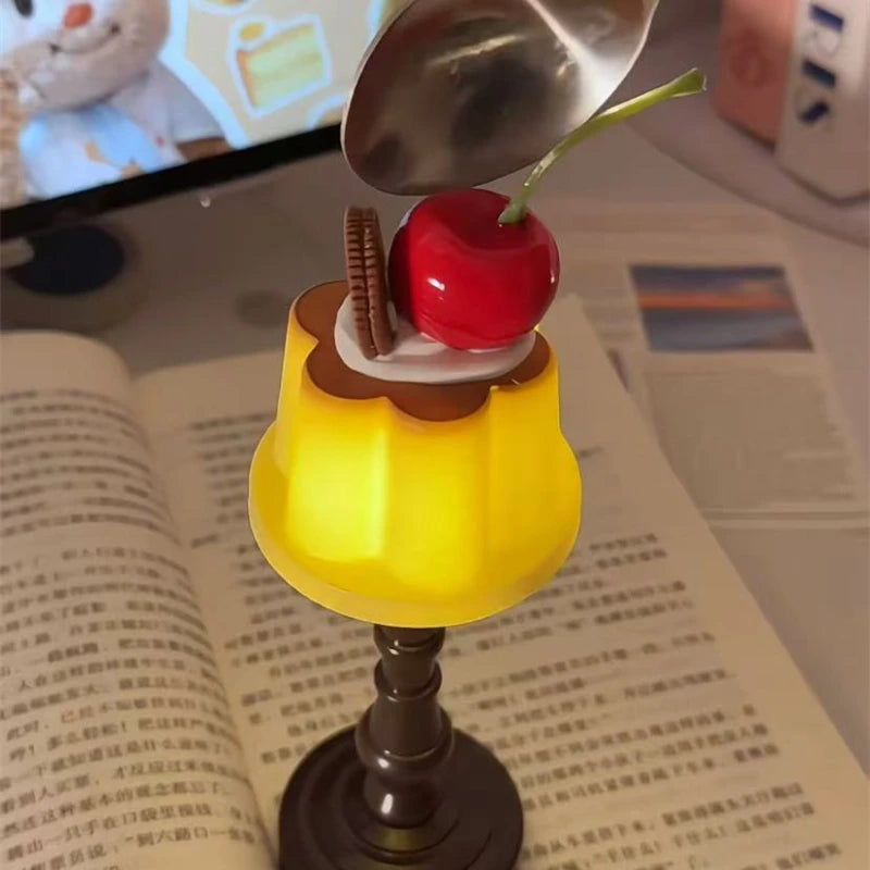 Kawaii Pudding Night Light