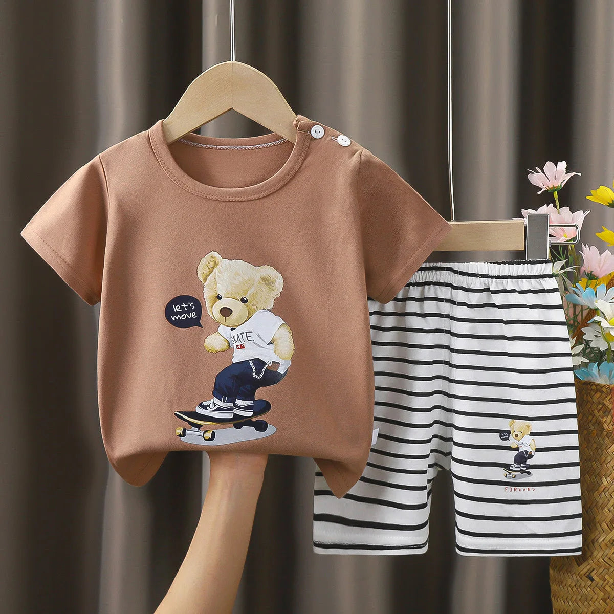 Summer Baby Outfit Set