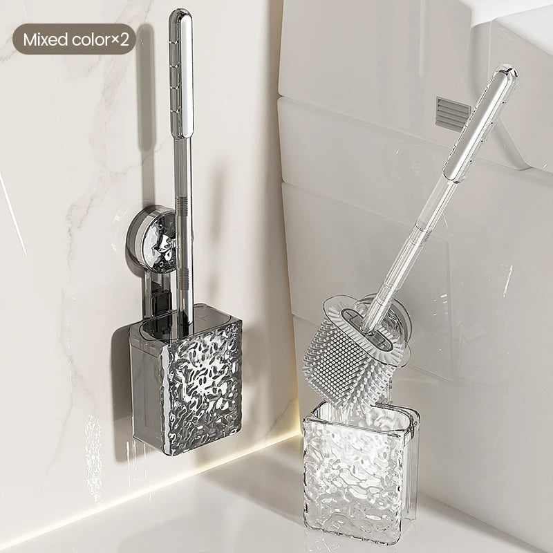 Wall-Mounted Toilet Brush
