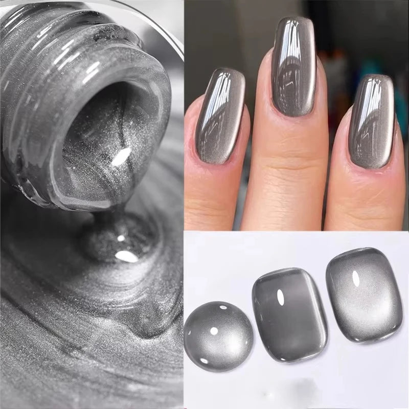 Sparkling Magnetic Cat Eye Gel Polish