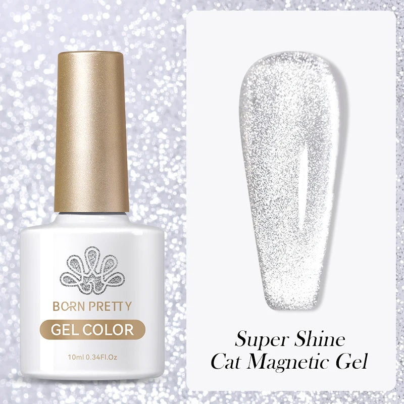 Sparkling Magnetic Cat Eye Gel Polish