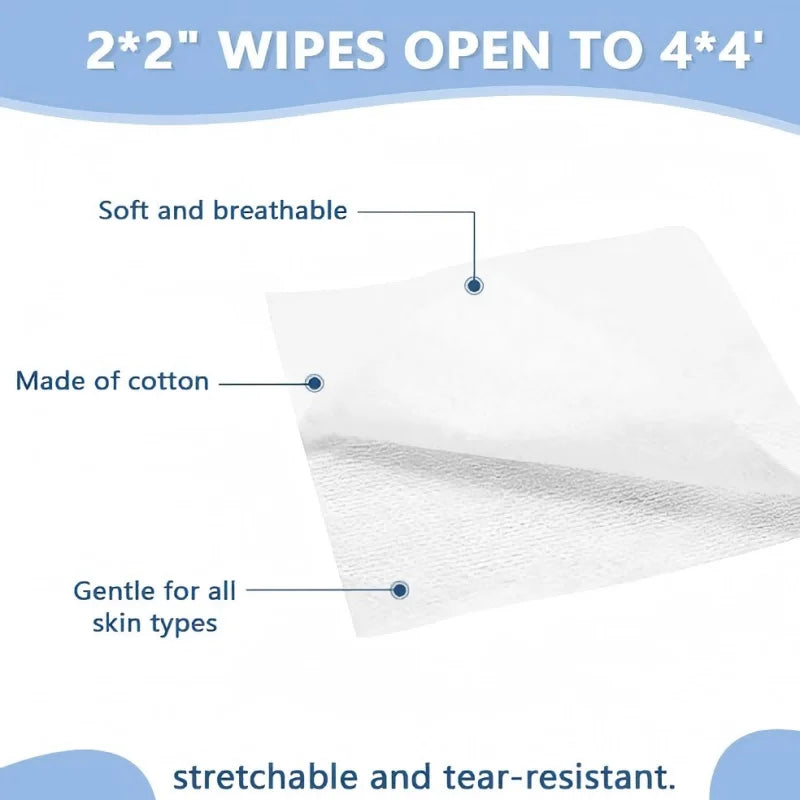 Ultra-Thin Stretchable Cotton Pads