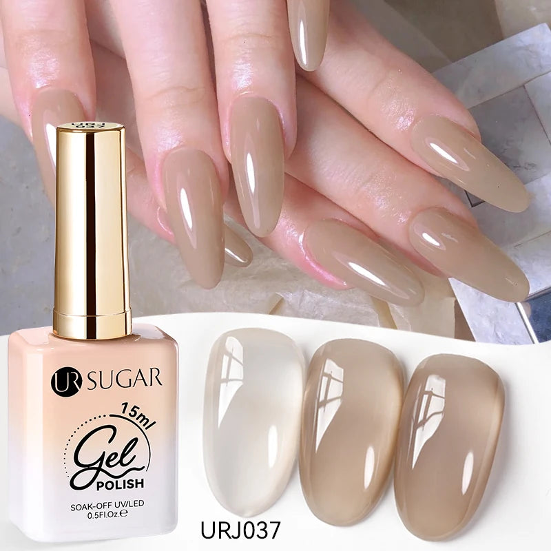 Jelly Milky White Translucent UV Gel Polish