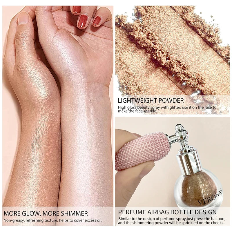 Diamond Shimmer Body & Face Spray Powder