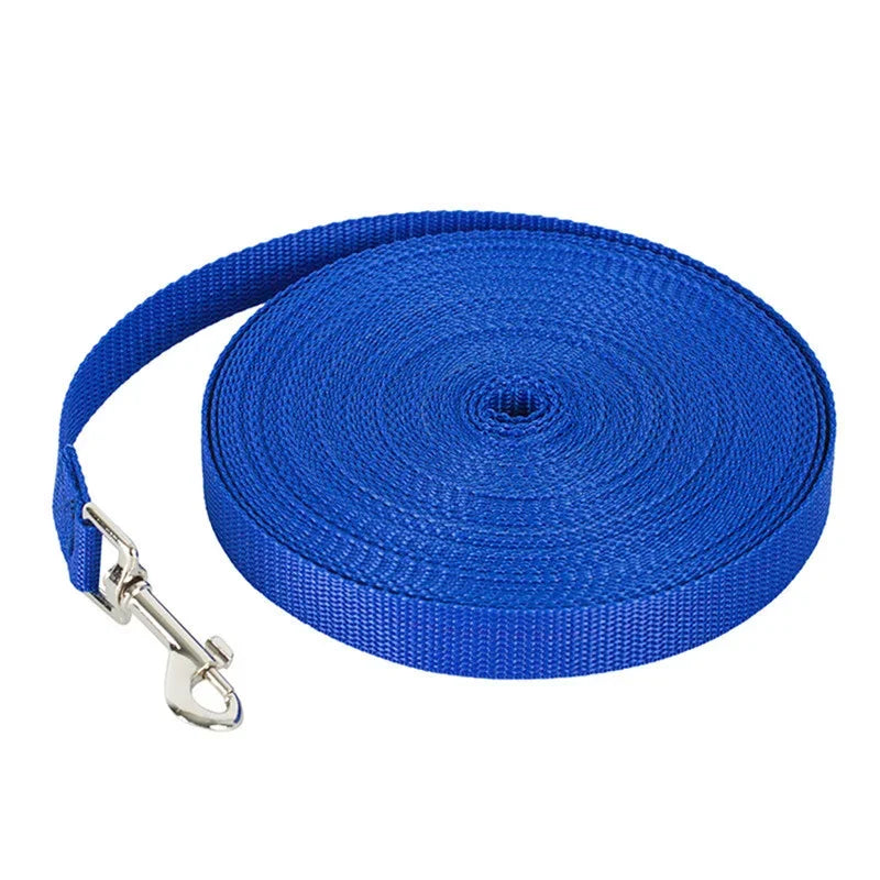 Long Nylon Dog Training Leash