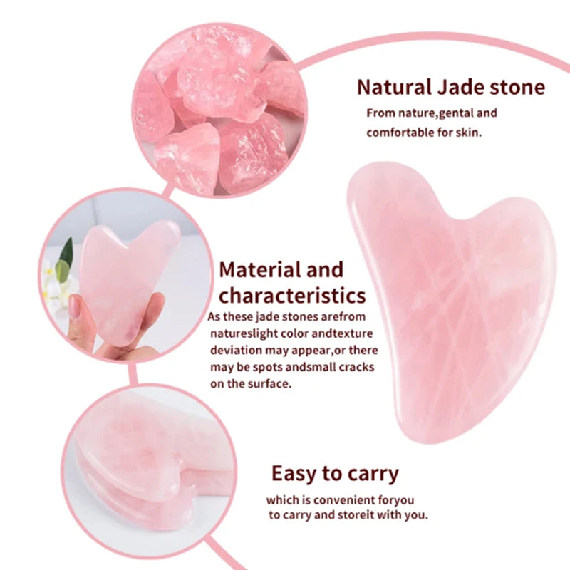 Natural Jade Gua Sha Stone