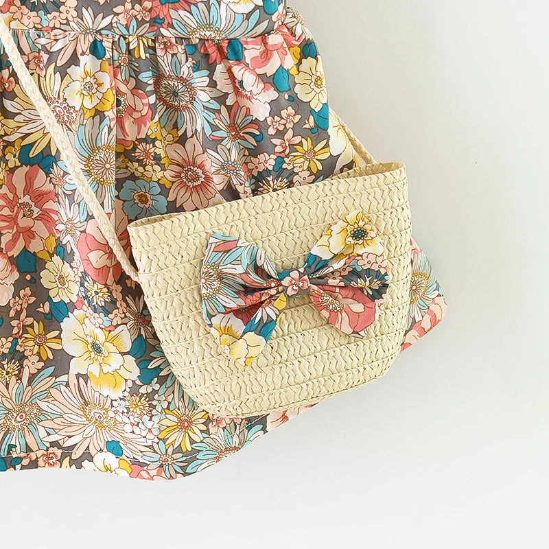 Floral Baby Girl Dress Set