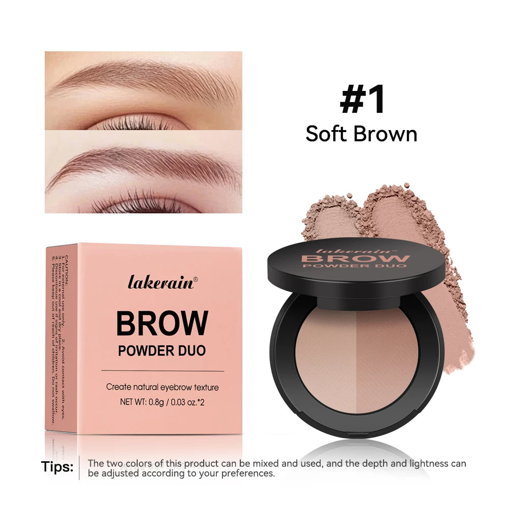 6-Color Dual Brow Powder Palette