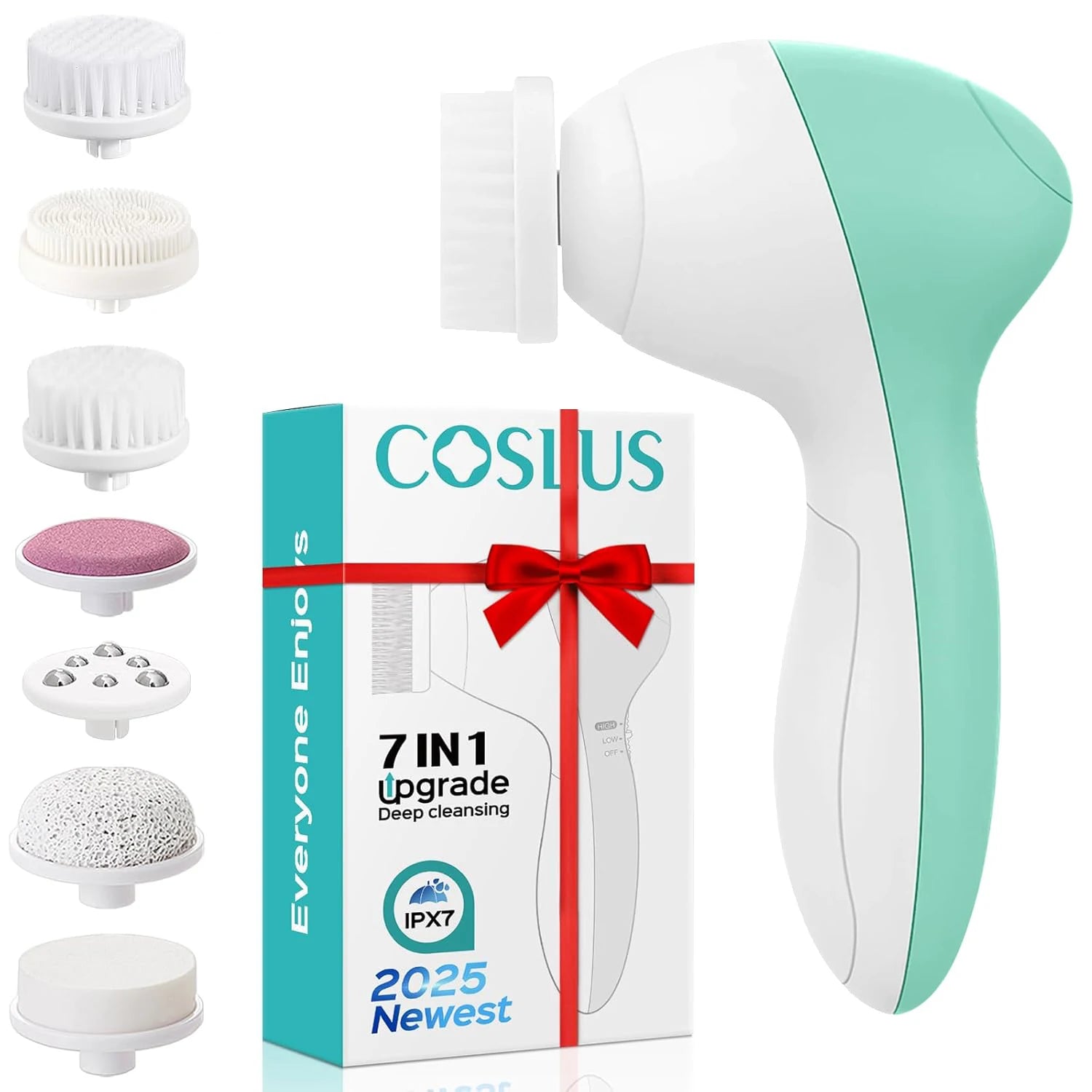 7-in-1 Electric Facial Cleansing Brush