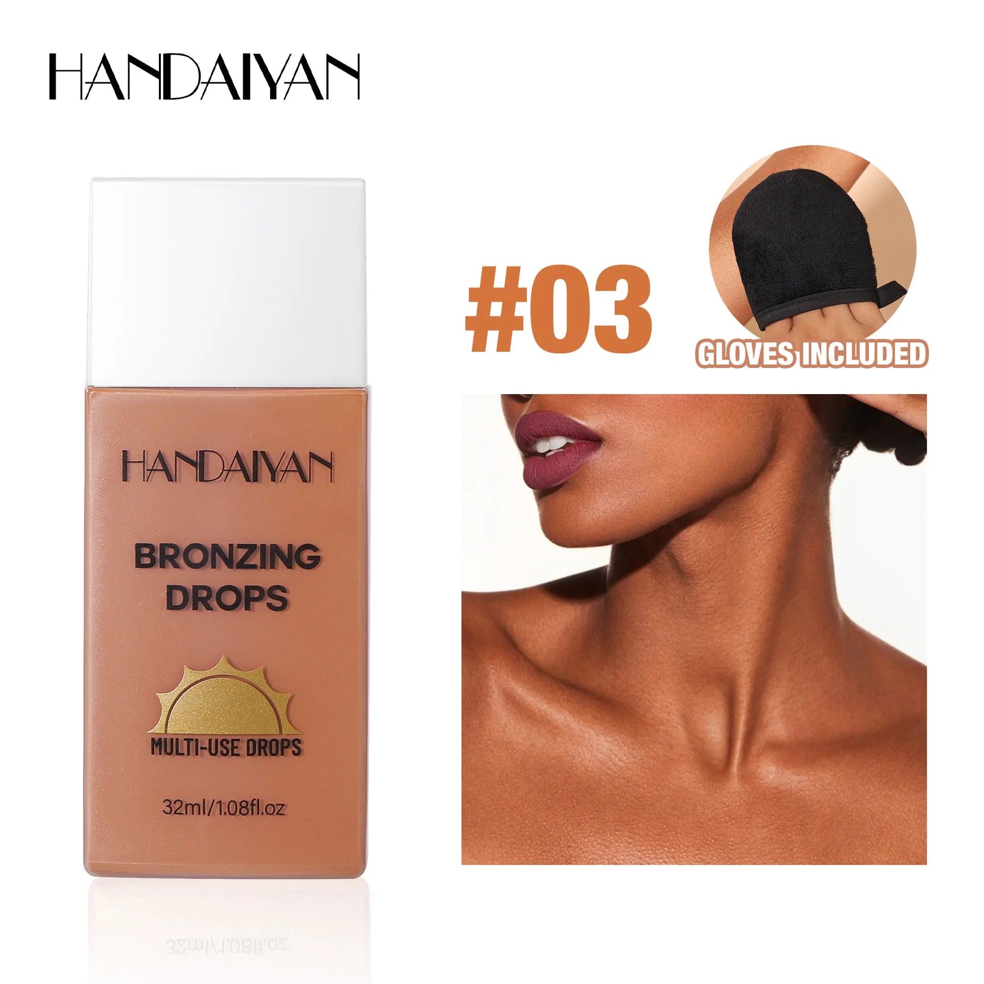 Waterproof Matte Self-Tanning Liquid