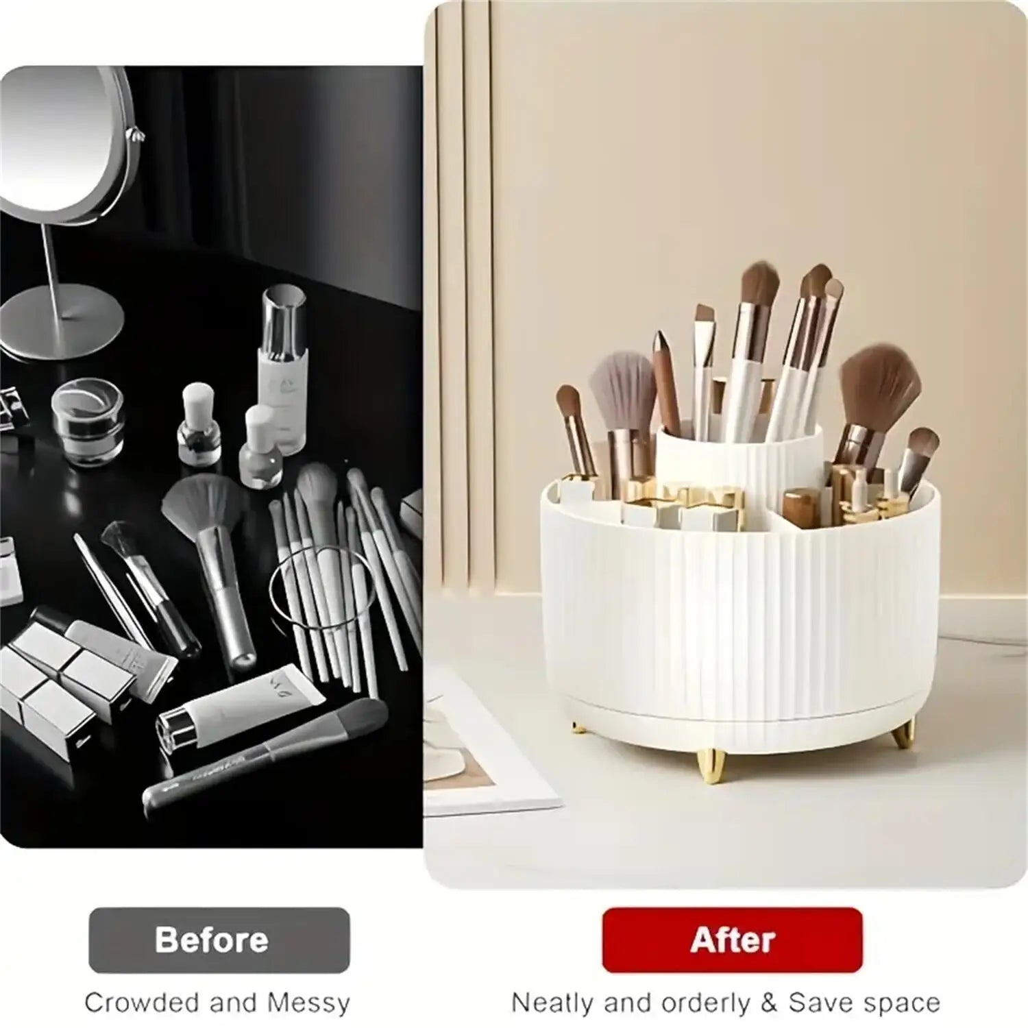 360° Rotating Cosmetic Organizer