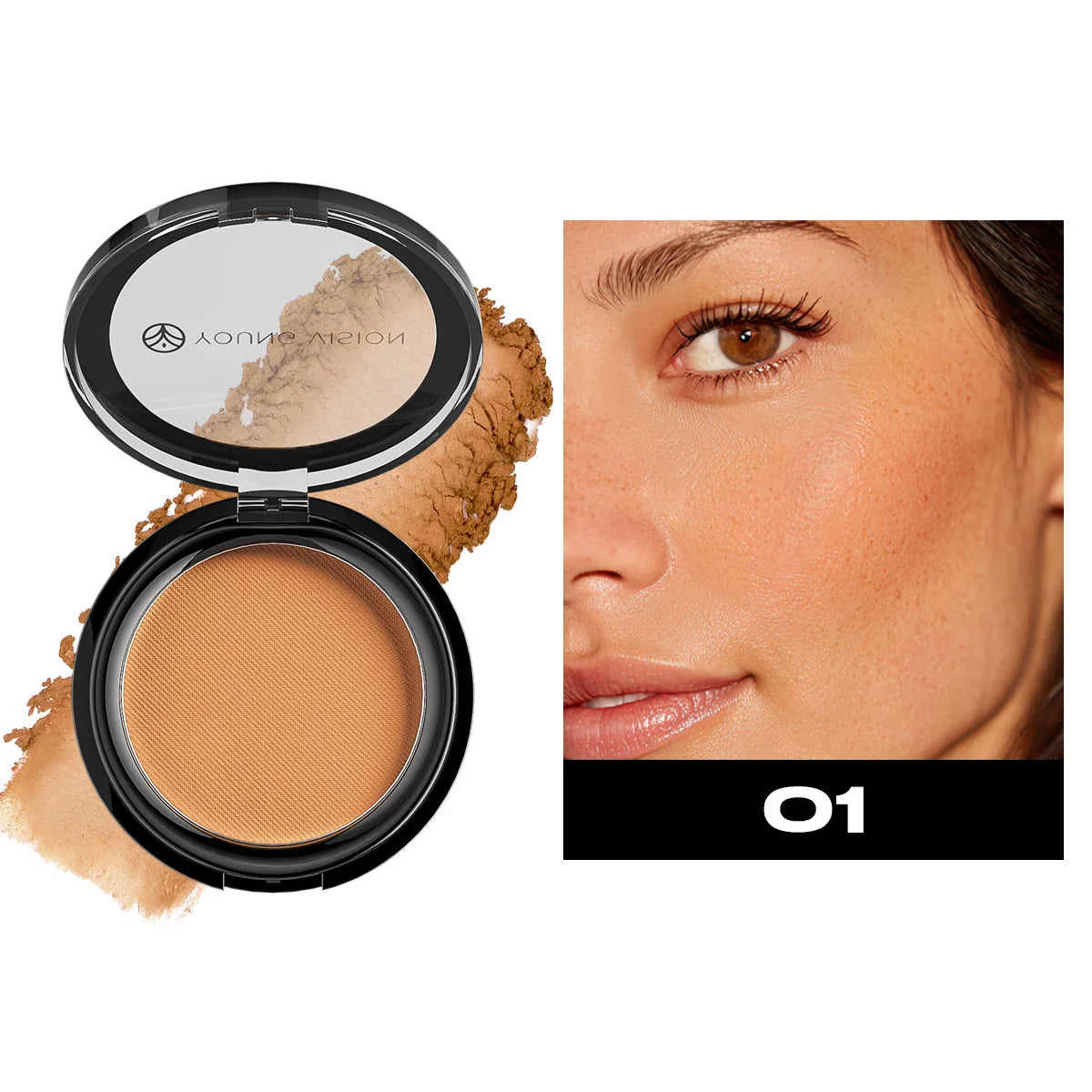 Silky Matte 3D Contour Powder Palette