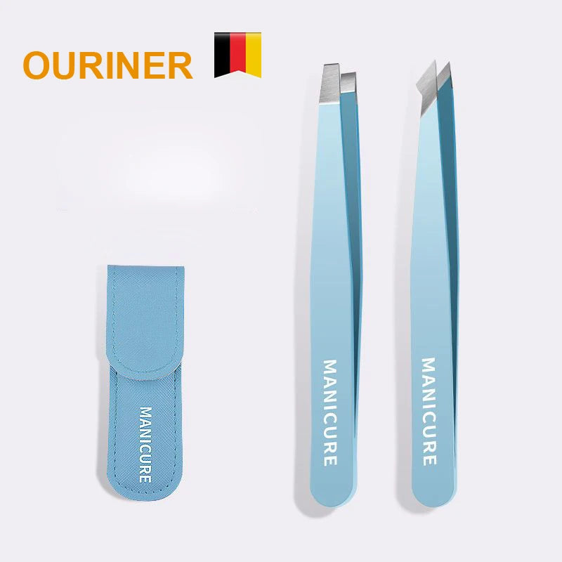 Colorful Eyebrow Tweezer Set