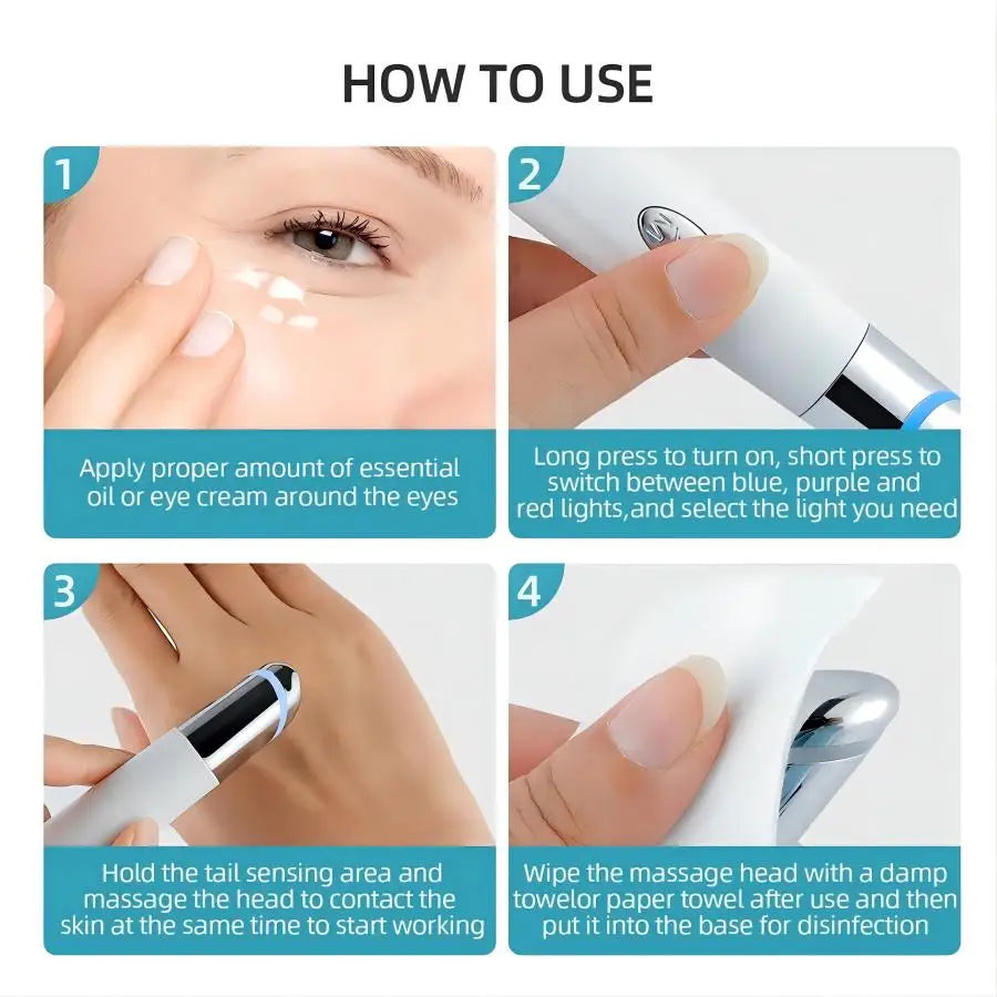 3-in-1 LED Eye Massager Wand