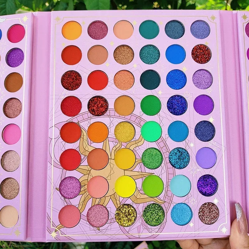 96-Color Neon Eyeshadow Palette
