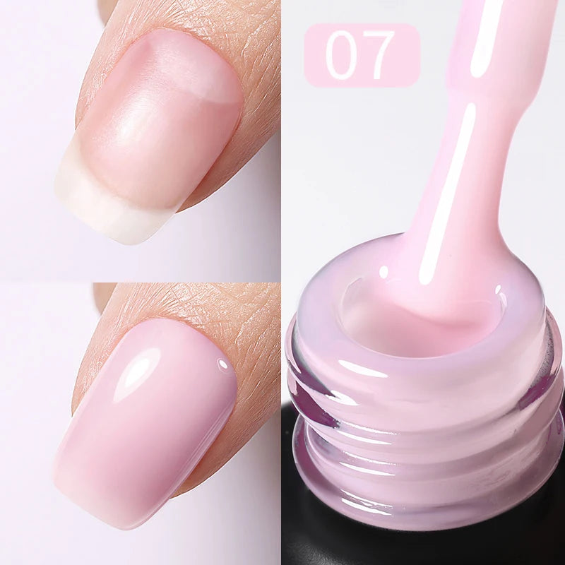 Milky Pink Rubber Base Gel Nail Polish