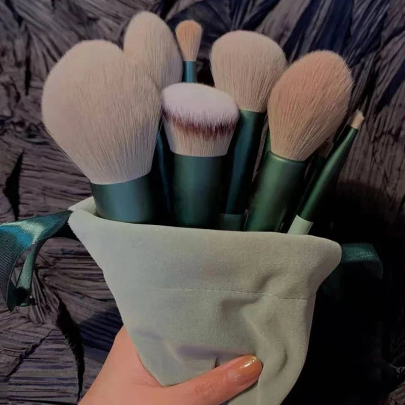 Fluffy Makeup Brushes Set