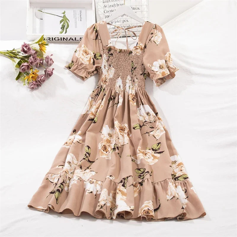 Chiffon A-line Dress