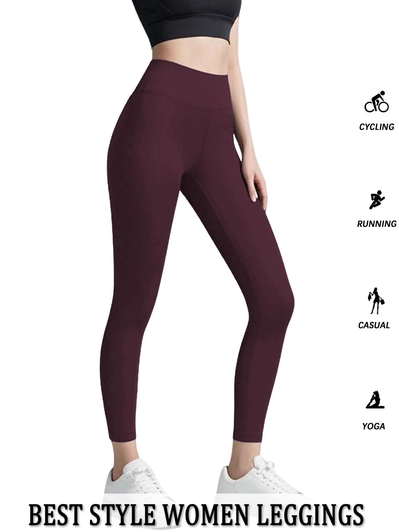 High-Waisted Tummy Control Leggings