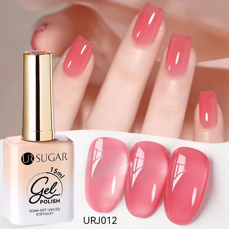 Jelly Milky White Translucent UV Gel Polish