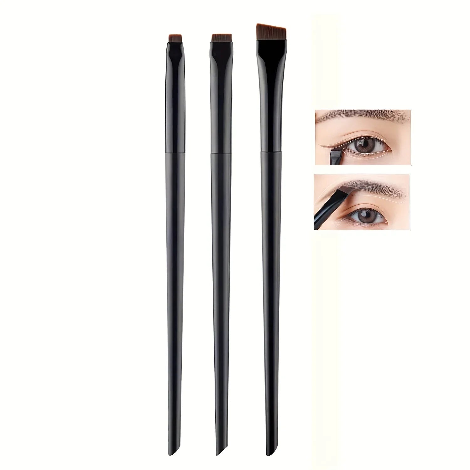 3-Piece Makeup Brush Set