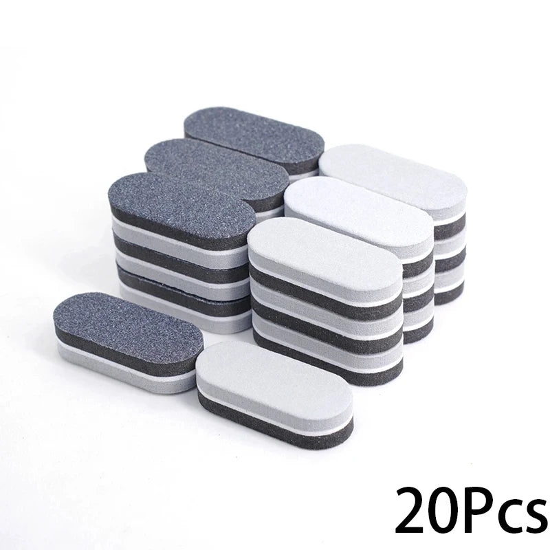 Mini Double-Color Nail Buffer Sponge Blocks