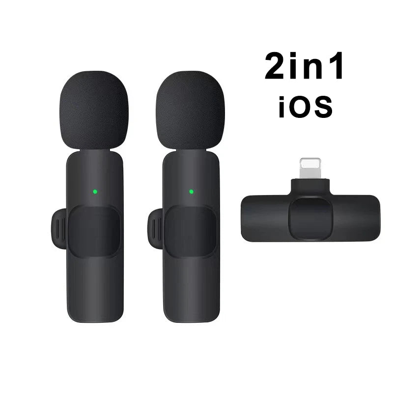 Portable Wireless Lavalier Microphone