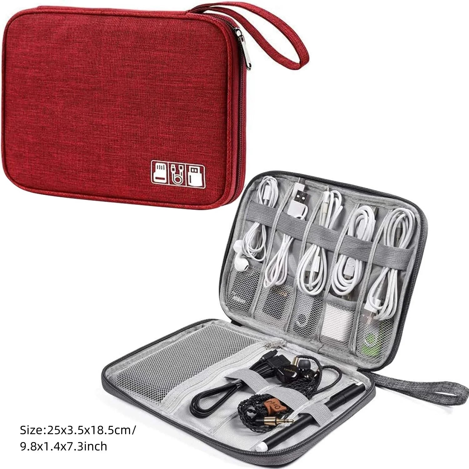 Fashion Solid Color Makeup Bag