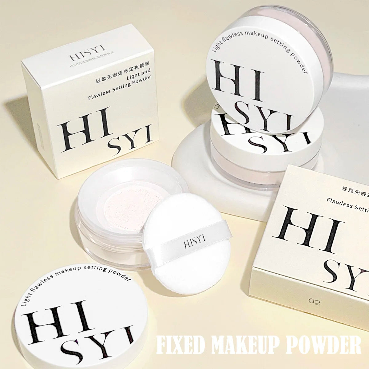 Lightweight Transparent Waterproof Setting Powder