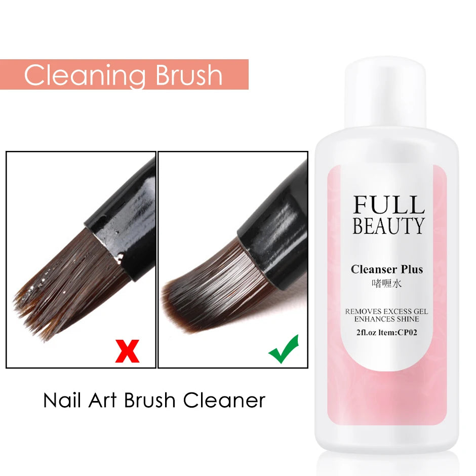 Gel Polish Cleanser Removes Sticky Layer