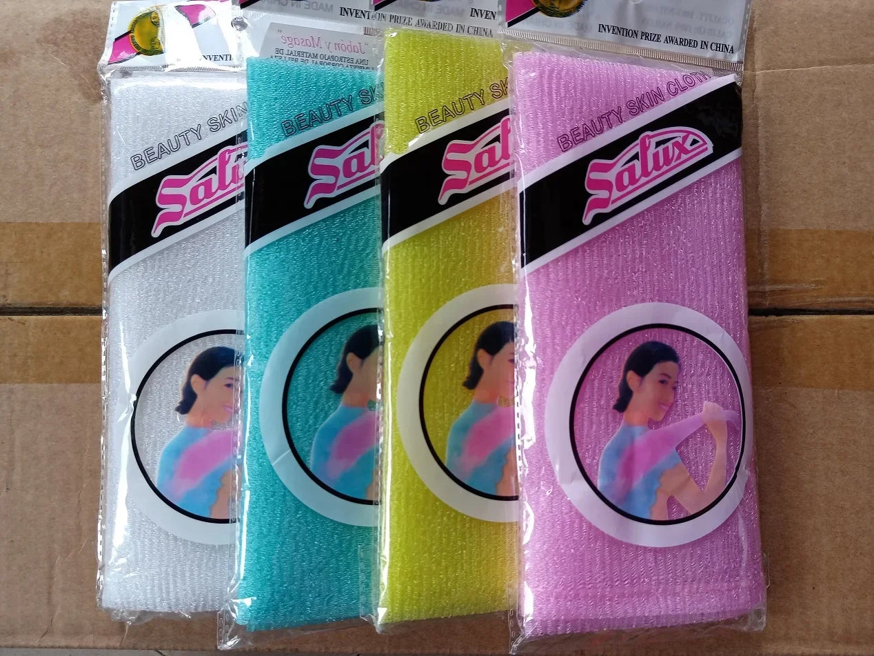 Exfoliating Nylon Bath Towel Set
