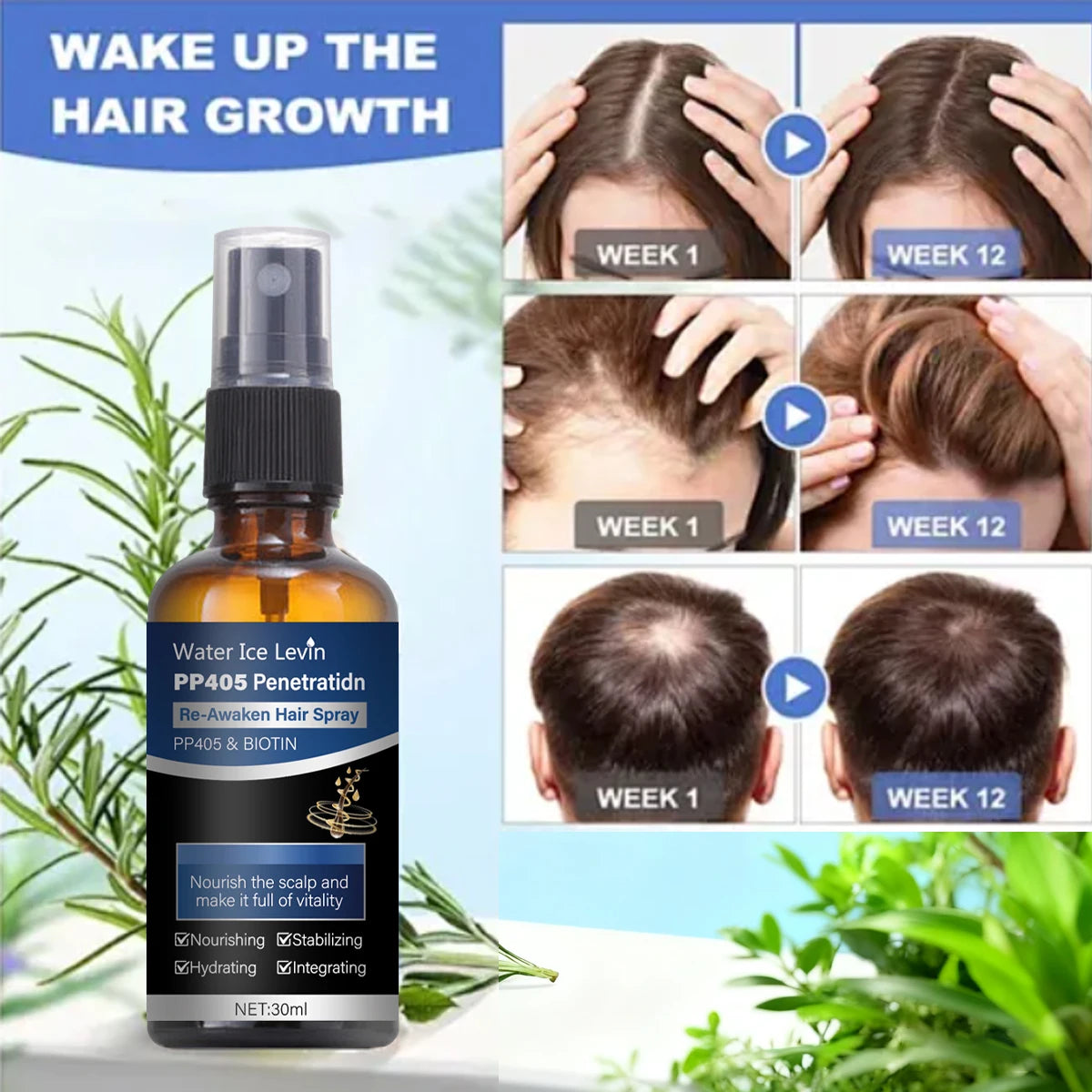 Biotin Penetration Hair Spray