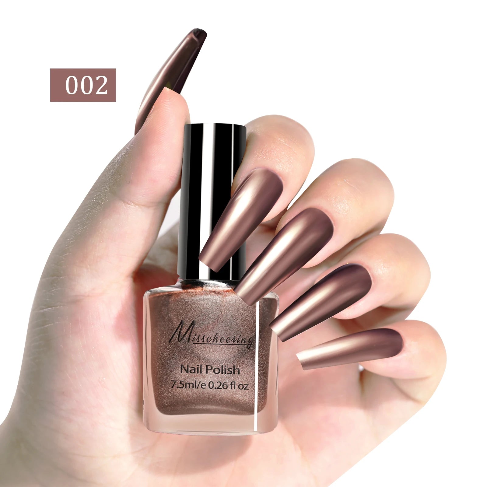 12-Color Mirror Gel Polish Set