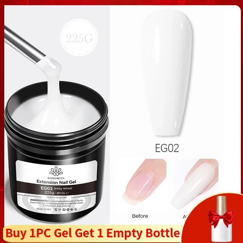 250g Super Top Coat Gel Nail Polish Set