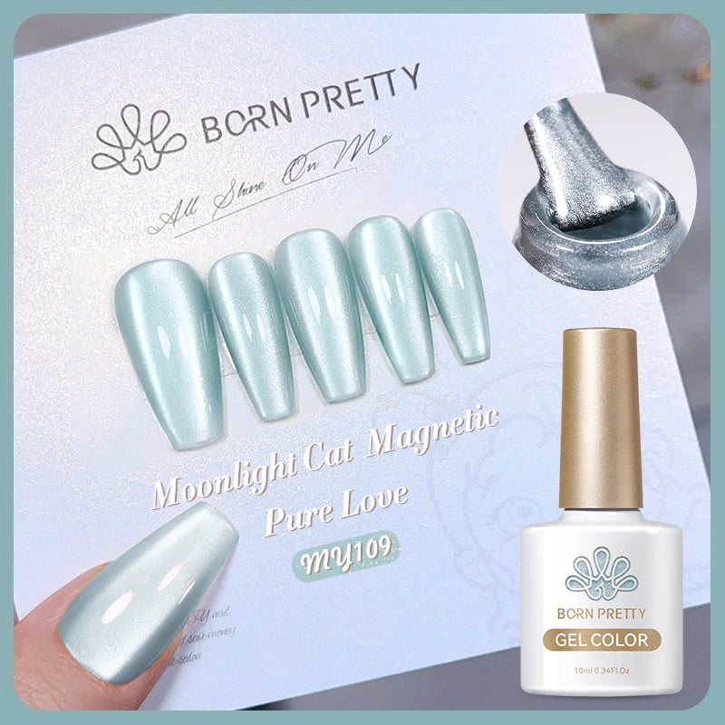 Sparkling Magnetic Cat Eye Gel Polish