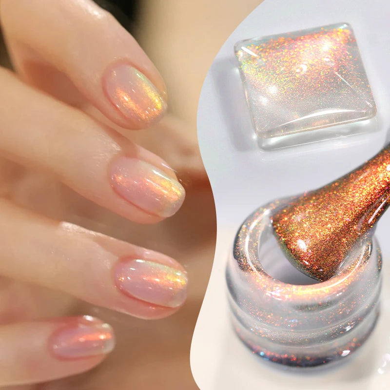 Aurora Glitter Chameleon Gel Nail Polis